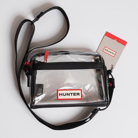 Hunter Everyday Clear Transparent Crossbody Bag New With Tags - Picture 12 of 12